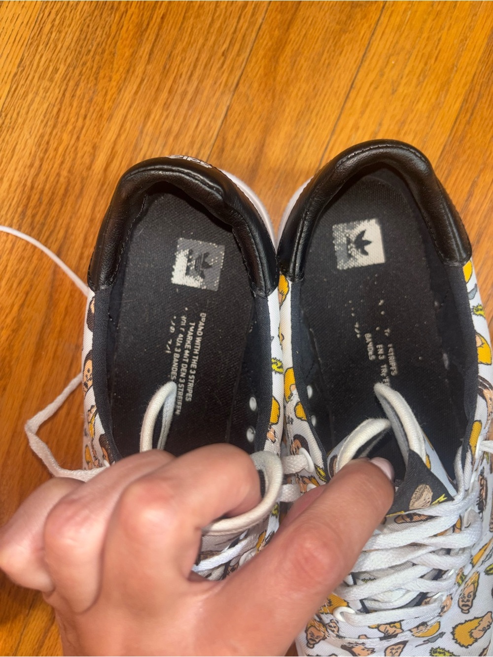 Beavis and Butthead x adidas 3MC Vulc 'Cloud White' - Men’s 11 -LIMITED EDITION - Picture 8 of 10